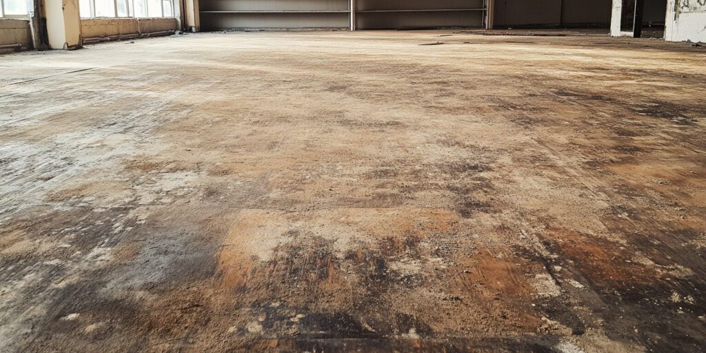 niezabezpieczona podłoga