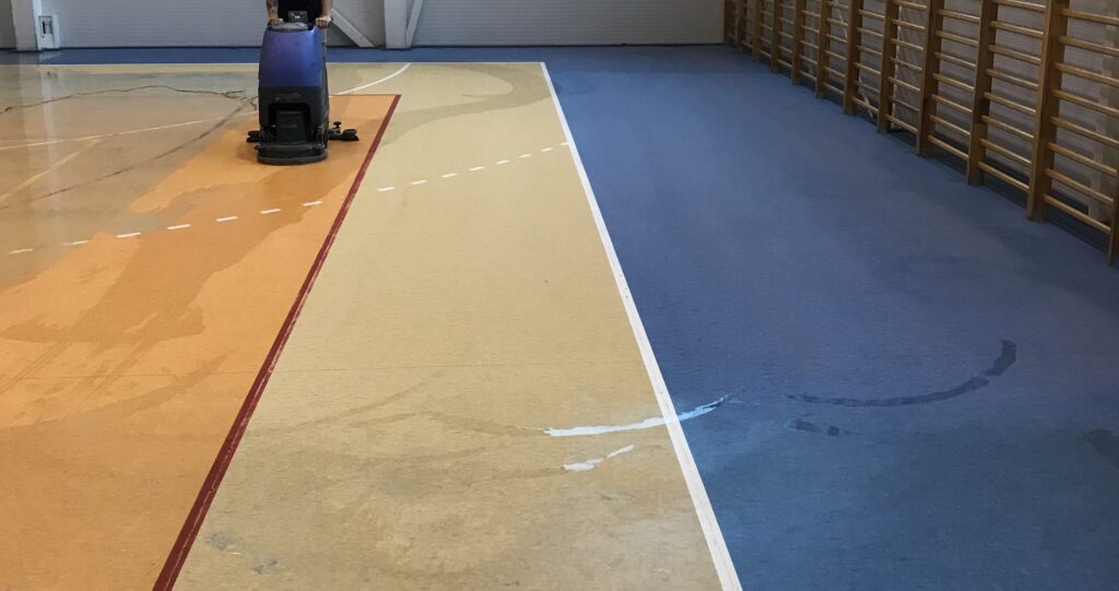 czyszczenie linoleum